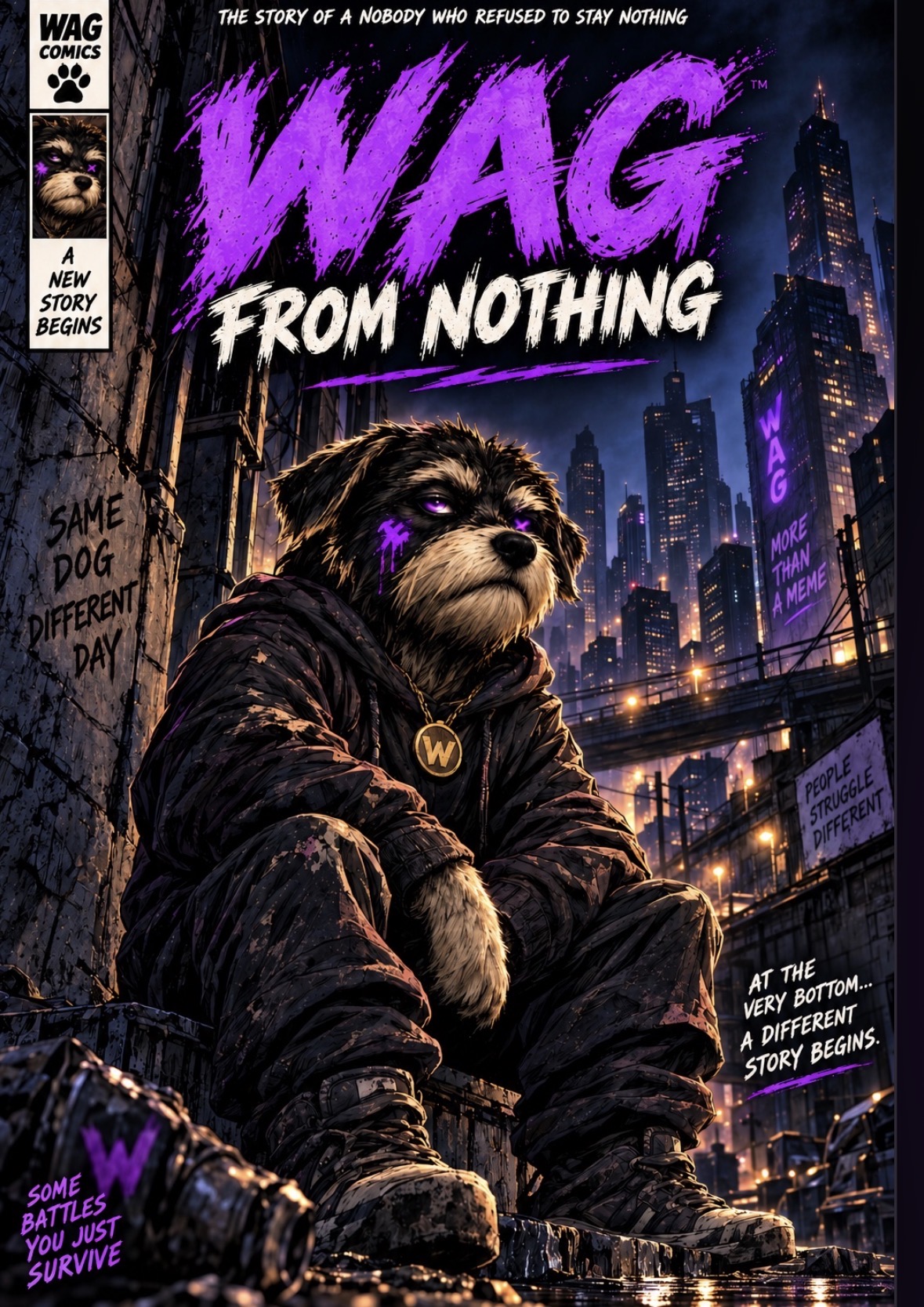 WAG — From Nothing comic cover